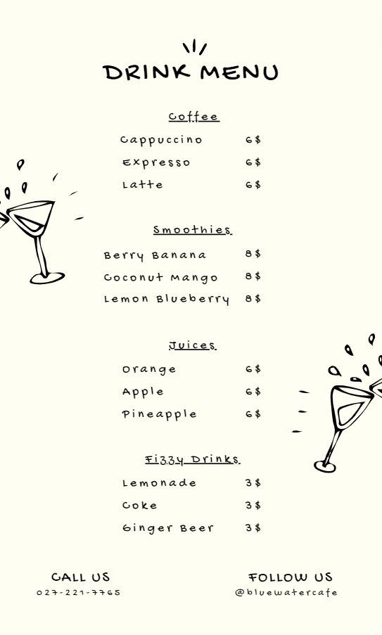 drinkmenu